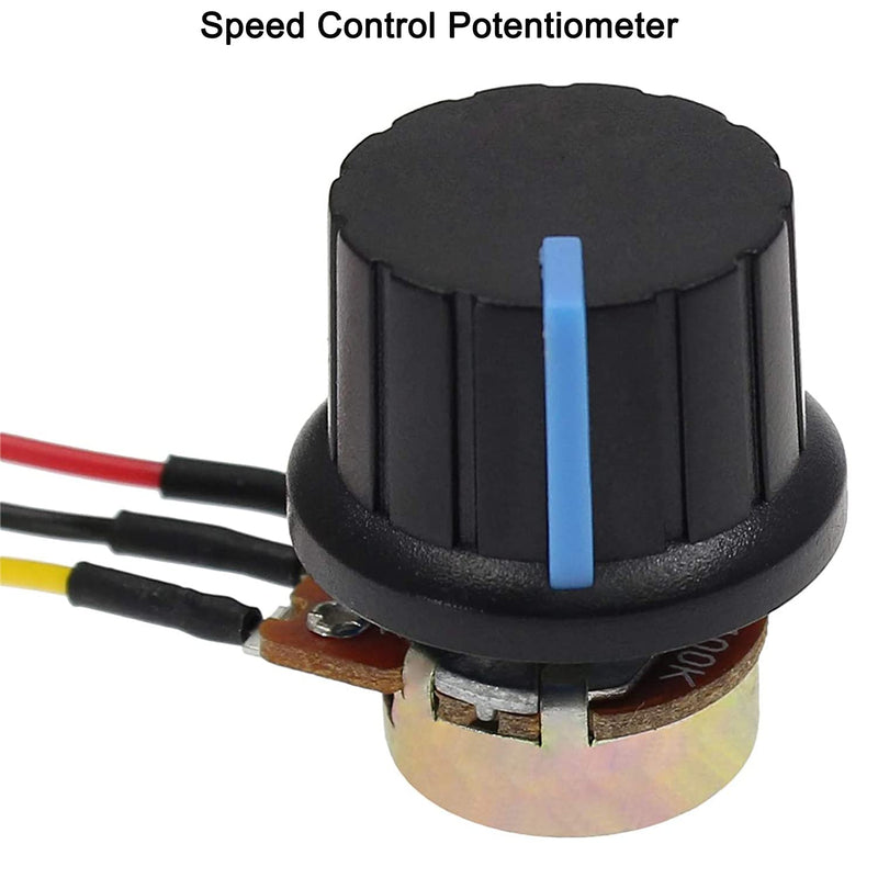 [Australia - AusPower] - Greluma 1PC DC 6-60V 12V 24V 36V 48V 30A Adjustable PWM Motor Speed Controller Digital Display DC Motor Control Regulator with Start Stop Switch DC motor speed controller 2-1 