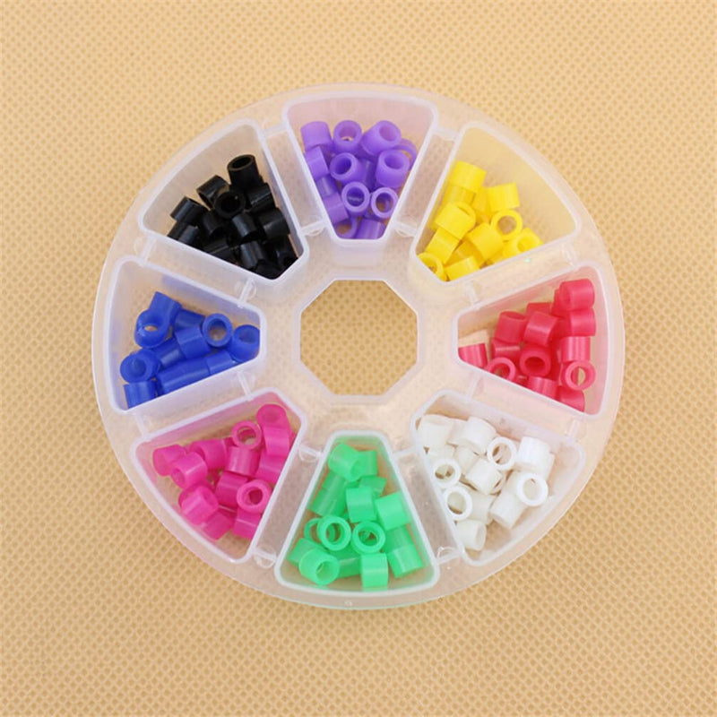 [Australia - AusPower] - Healifty Dental Code Rings, 320pcs Silicone Color Code Rings for Distinguish Dental Instruments, Easy Clean, Non?Toxic, Orthodontic Code Ring for Scaler Dental Tool 320pcs Style 3 