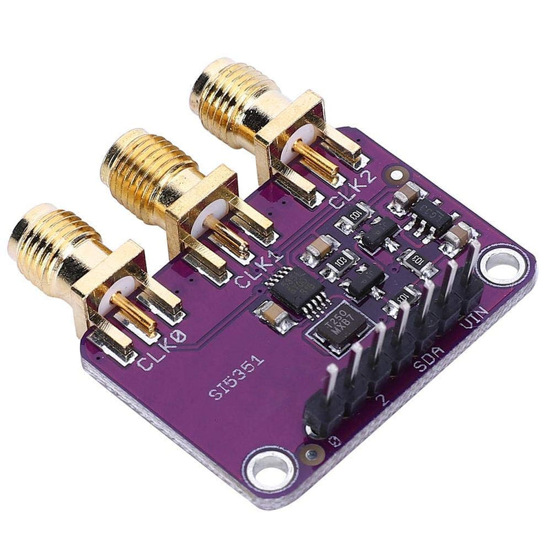 Clock Generator Breakout Board, CJMCU-5351 Si5351A clock splitter Signal generator Electronic component 8KHz-160MHz Clock generators