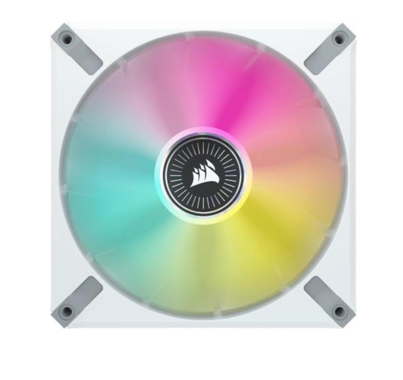 Corsair ML140 LED Elite 140 mm PWM Fan with LEDs (CORSAIR AirGuide Technology, Magnetic Levitation Bearing, Up to 1,600 rpm, Eight Bright LEDs, Low Noise, High Airflow) Single Pack - Red 140 mm (Pack of 2)