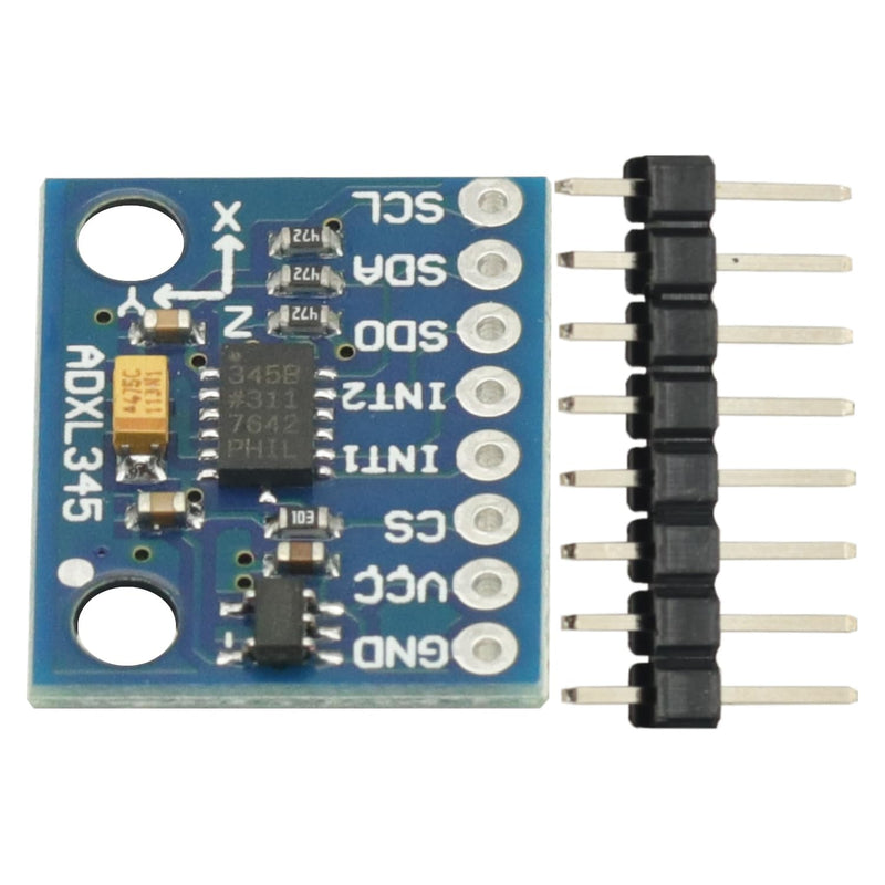 [Australia - AusPower] - 2Pcs ADXL345 Accelerometer Sensor 3-Axis Digital Gravity Sensor Acceleration Module IIC/SPI Transmission for arduino Nano 