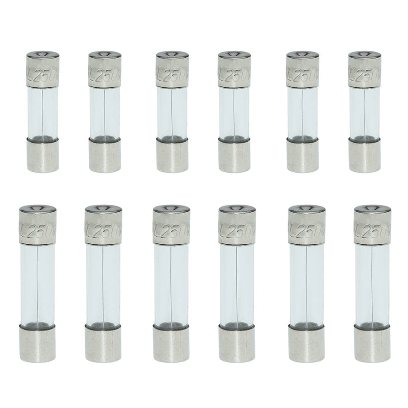 AUKENIEN 24 Values 400 Piece Glass Fuse Set 5 x 20 mm 0.25A 0.5A 1A 1.6A 2A 2.5A 3.15A 4A 5A 6.3A 8A 10A 12A 15A 20A 250V 6.3x32 6x30 mm 0.5A 1A 22 A 3A 5A 5A 10A 15A 20A Glass Fuses Assortment