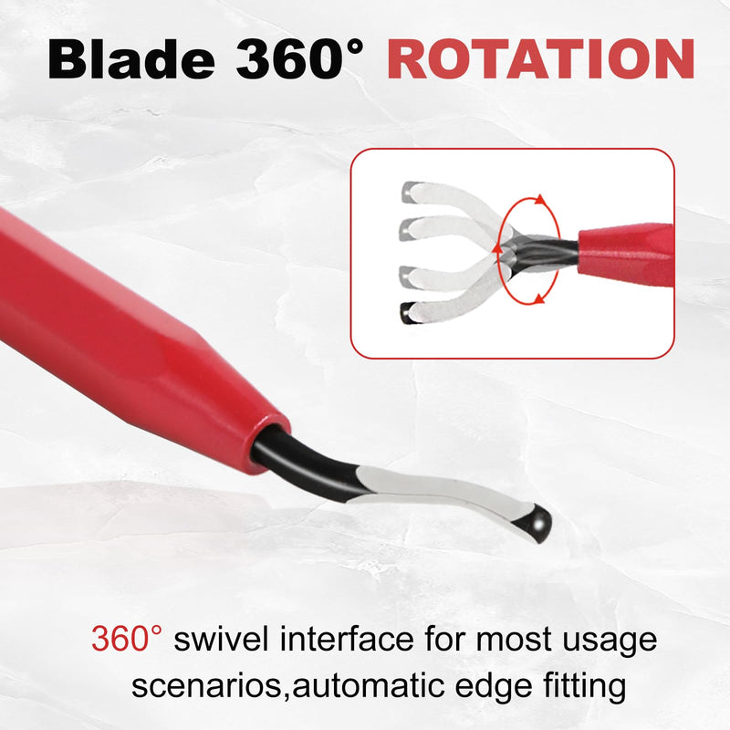 (2 Pack) 48-22-4255 Reaming Pen Heat Treated Blade Fits Easy deburring of Copper tubing and PVC