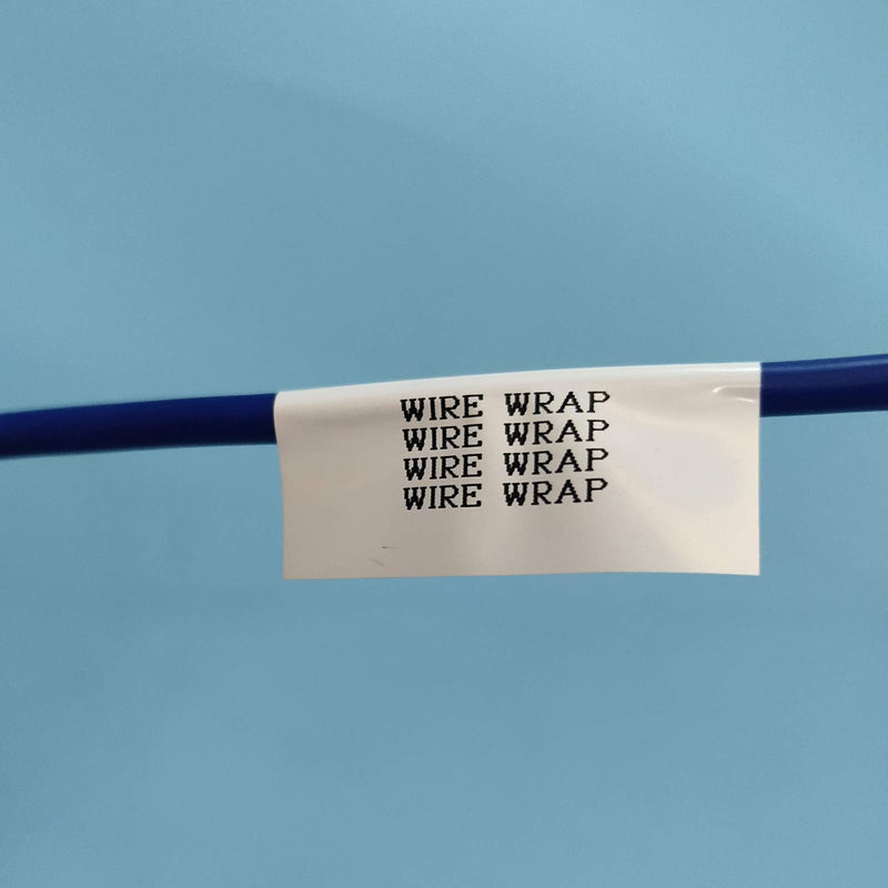 Compatible Label Tape Replacememt for M21-750-499 Cartridge, 3/4 inches Nylon Labels Tape,Black on White Nylon Cloth Film Work with BMP21-PLUS/LAB M210 LAB M211 Printer-16' Length 0.75" Width 4 Pack