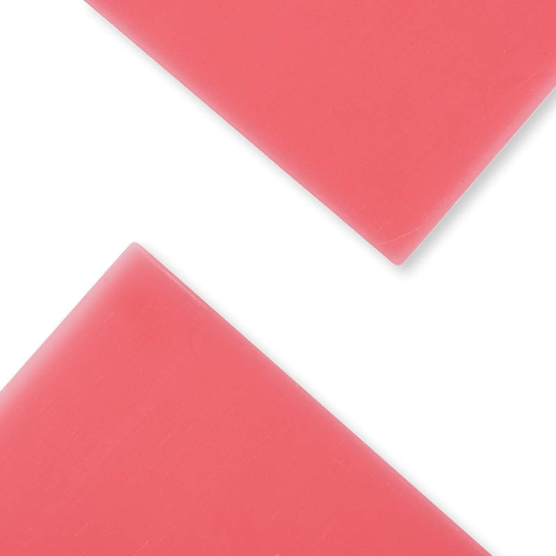 [Australia - AusPower] - Lab Base Plate Wax Dental Wax Sheets Red Utility Wax Sheets US Stock (20PCS) 