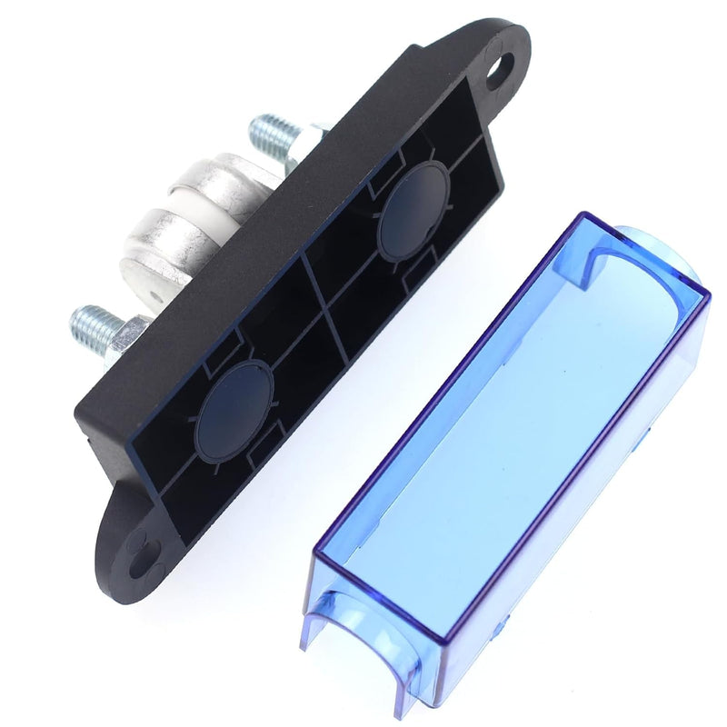 [Australia - AusPower] - 80 Amp Class T Fuse with Block, Operating 500V DC, 80A IR 10KA Fuse ANL Block for Inverters, ATV, RV, Boat, Cars, Truck, Car Stereos Systems 