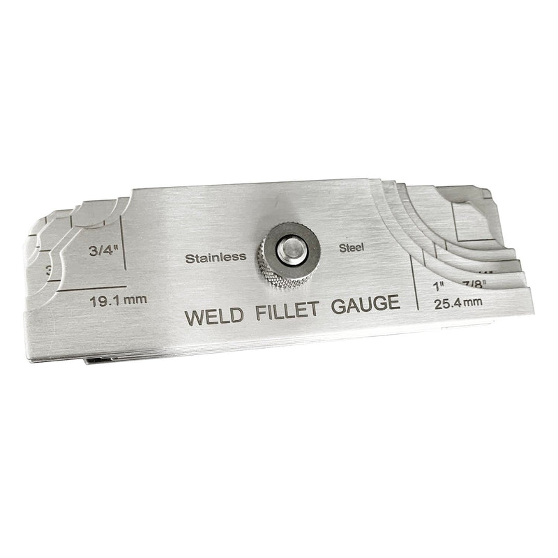[Australia - AusPower] - 3pcs/Set MG-11 Cam Type Weld Gauge Metric & Inch + V-WAC Gage Biting Edge Stainless Steel Welding Gauge + MG-8 Bridge Cam Gage Welding Gauge 3 Kind of Welding Gauge Kit 