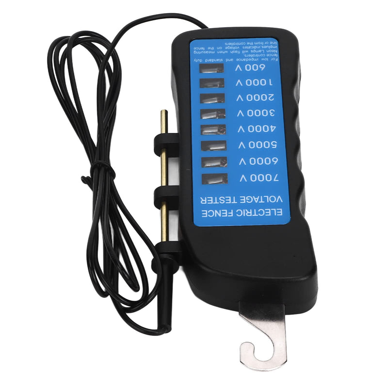 [Australia - AusPower] - Voltage Meter, Multi Light, Electric Fence Tester, Voltage Detection Portable, for Agricultural Supply Fencing, ABS, 7000V 