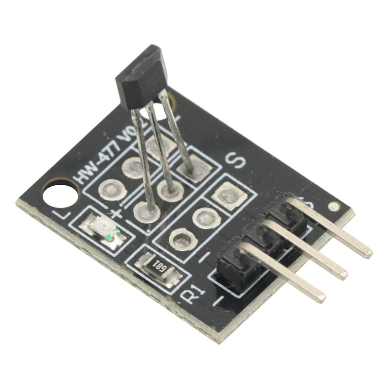 [Australia - AusPower] - 6Pcs Hall Effect Magnetic Sensor Module A3144 Hall Effect Sensor for Arduino PIC AVR Smart Cars DC 5V 