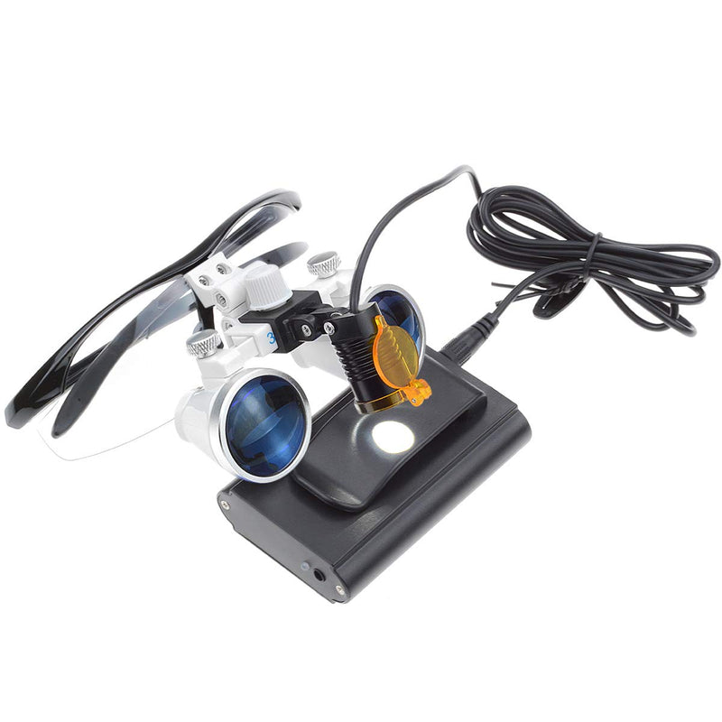 [Australia - AusPower] - 3.5X-420mm Loupe with 3W Headlamp (Black) Black 