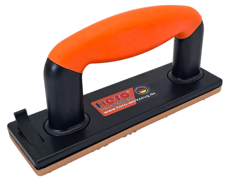Hero Carbide Hand Sander Set of 5 K24/K36/K60 - Tungsten Carbide Sanding Board for Wood, Screed, Tile Adhesive & Filler - Sanding Block with Magnetic Change System for Renovation & Renovation | Up to 1500 x longer service life thanks to tungsten carbid...