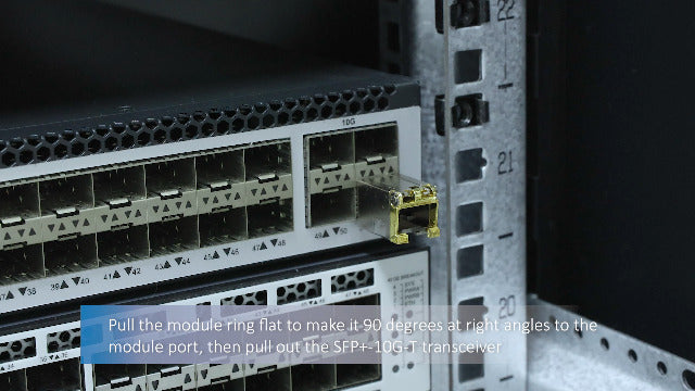 QSFPTEK Newest 10GBASE-T SFP+ RJ45 Transceiver up to 30 m, 10G SFP+ to RJ45 Copper Mini-GBIC Module for Arista SFP-10GE-T 10GBase-T: 30m (For Arista-1 Pack)