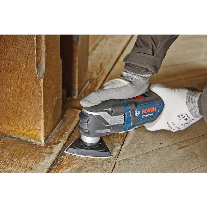 [Australia - AusPower] - Bosch OSL350SPDK 11 pc. Starlock Oscillating Multi-Tool Delta Sanding Pad Kit 3-1/2 In. Set: Delta sanding pad + 10 sheets 