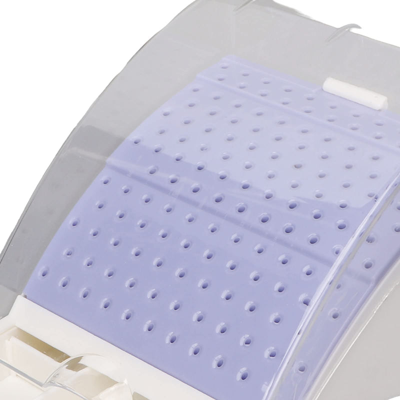 [Australia - AusPower] - Dental Burs Case, 142 Holes, High Low Speed Case, Dental Burs Cleaning Box for Dental Disinfection and Oral Care, Travel Accessories, Dustproof, Environmentally Friendly Dental Bur Holder 