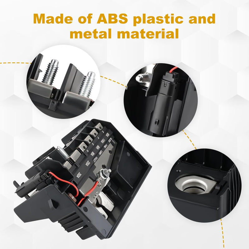 [Australia - AusPower] - WATERWICH Fuse Box Battery Terminal with Cover Compatible with Chevy Chevrolet Malibu 2016 2017 2018 1.5L 2.0L 84131629 84335366 