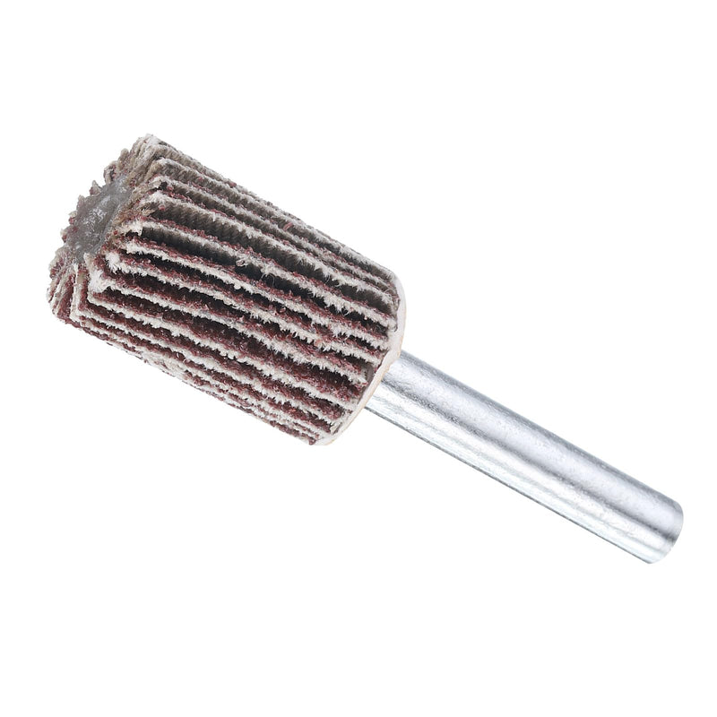 [Australia - AusPower] - QUARKZMAN 16 mm Lamellar Grinding Heads Shaft Mounted Grinding Wheel 80 Grits Pack of 10 16mm 