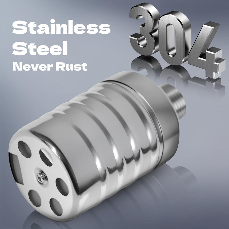 Float Valve with 1/2", 3/4", 1" Adapters -304 Stainless Steel Water Float Valve Fully Automatic Water Level Control for Water Tanks, Aquariums, Livestock Troughs,Pools,Distillers & Ponds