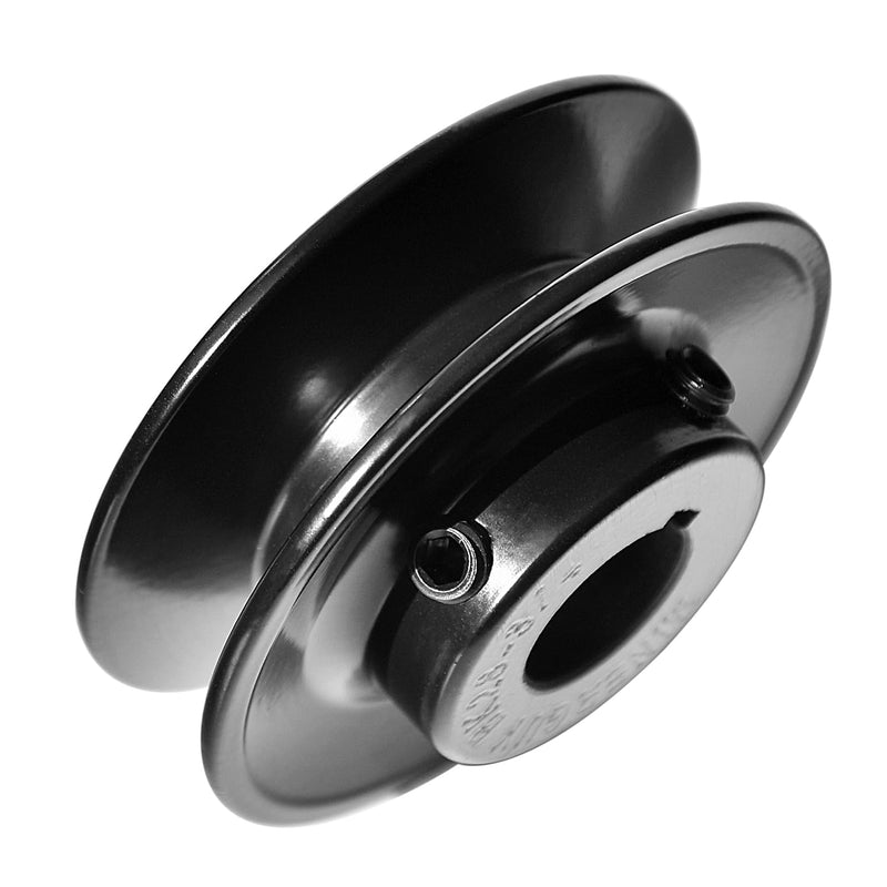 [Australia - AusPower] - BK28-3/4 V Belt Sheave, Cast Iron 2.9" Outer Diameter, Single Groove Pulley V Style B Belt 5L for 3/4 Inch Keyed Shaft 3/4"Bore, 2.9"OD 1 Groove 
