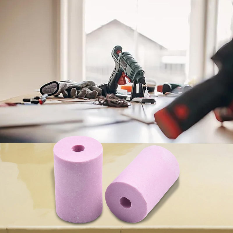 DAZZLEEX Handheld Box Type Sandblasting Gun, Sand Blaster Tool Kit W/5 Ceramic Nozzles for Sand Blaster