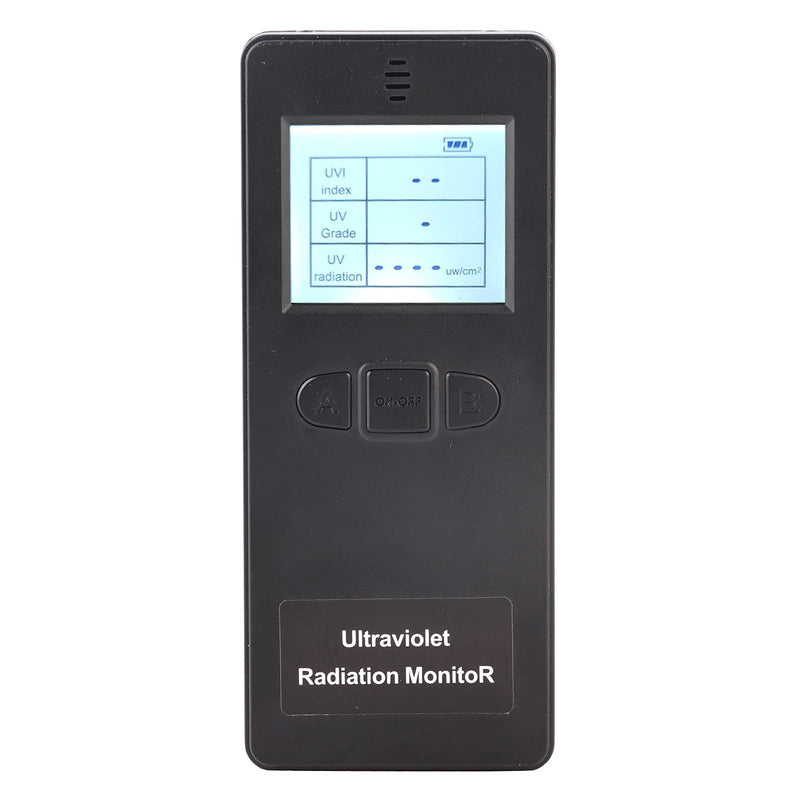 [Australia - AusPower] - Radiation Detector, Radiation Meter UV Radiation Tester LCD Portable Digital UV UVI Tester with Temperature Display 