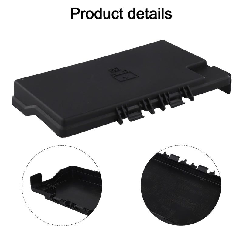 Fuse Relay Box Cover Lid Replacement for OEM 68202821AA for Ram 1500 2500 3500 4500 5500 2013-2018 Truck Electrical Junction Protection Panel Direct Fit Black Plastic Housing