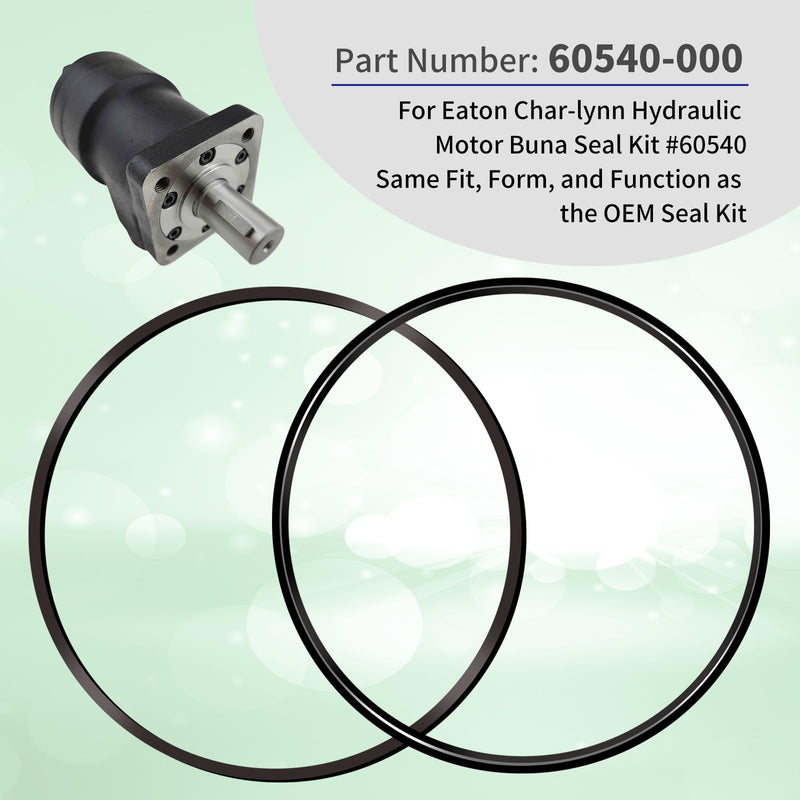 [Australia - AusPower] - 60540-000 Hydraulic Motor Seal Kit for Char-Lynn 60540 / Eaton A & H Series 008 009 Design 