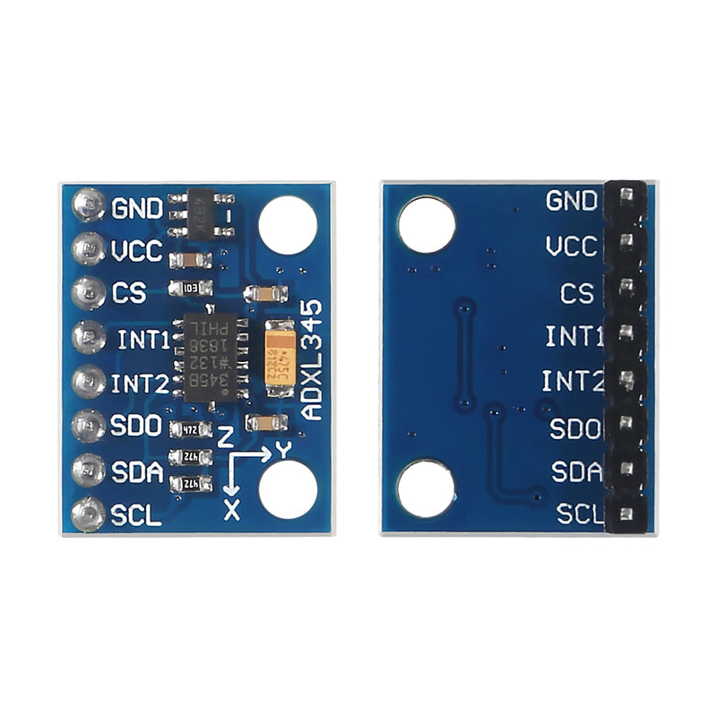 [Australia - AusPower] - 4PCS GY-291 ADXL345 3-Axis Digital Acceleration of Gravity Tilt Sensor Module IIC/SPI Transmission Compatible with Raspberry Pi(Welded) 