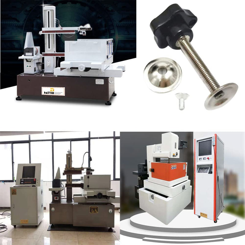 [Australia - AusPower] - Star Handle Hand Screw with Pressure Plate Used Thread Clamping Knob Quick Removal Replacement Parts with Nuts and Washers Stainless Steel Five Star Knobs Assortment Kit ?(M10*80mm) M10*80mm 