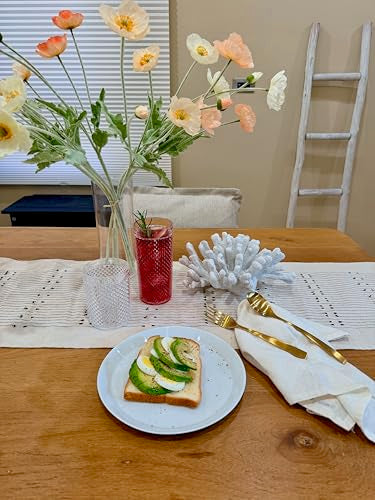 KLIFA-HEMET 16 & 19 Ounce Tumbler & Highball Set of 8, Vintage Looking Plastic Drinking Glasses, Shatter-Proof, BPA-Free Acrylic Drinkware, Dishwasher Safe Cups, Clear Short & Tall