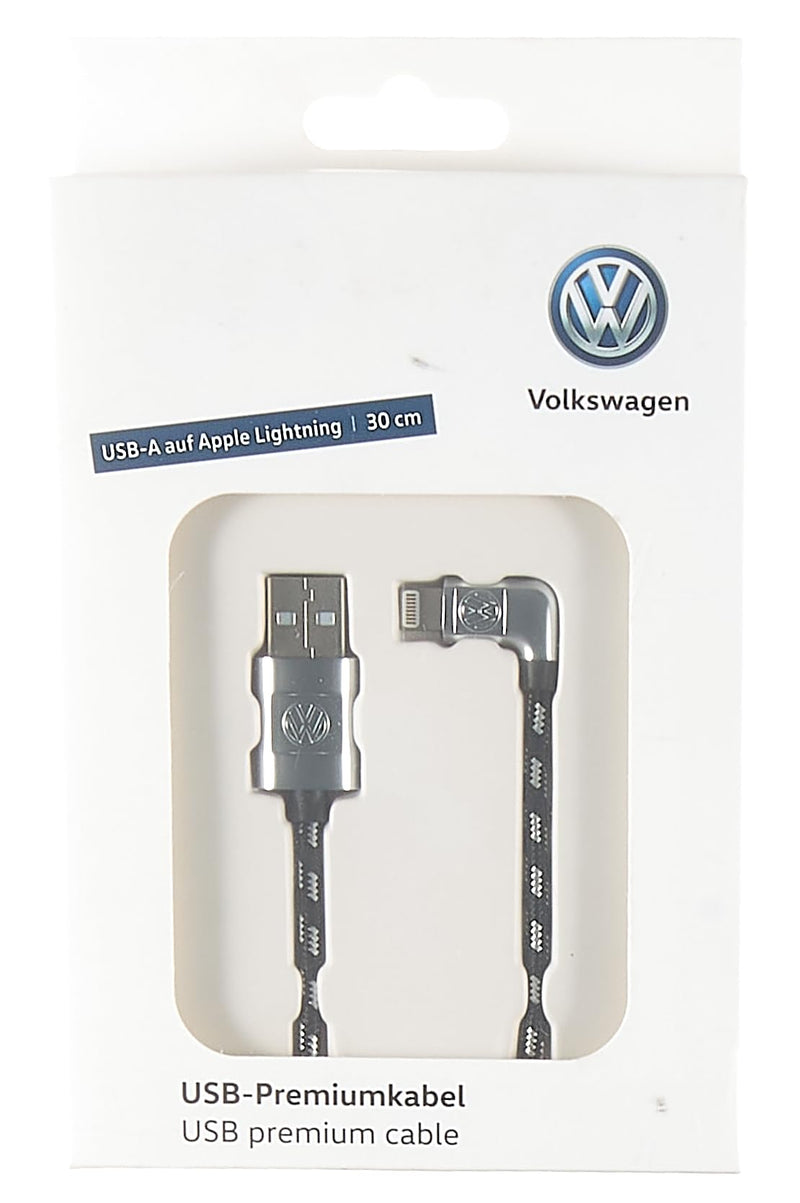 [Australia - AusPower] - Volkswagen 000051446AR Premium Connection Cable 30 cm Black 