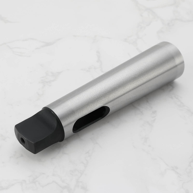 [Australia - AusPower] - eMagTech 2Pcs MT3 to MT2 Reducing Sleeve Morse Taper Drill Sleeve Reducing Adapter Taper Shank Drill 108mm for Reamer Minus Silver 