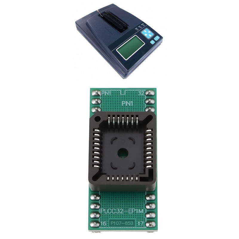OTOTEC Pack of 4 PLCC32 to DIP32 Programmer IC Adapter Socket Compatible with Willem Compatible with Xeltek for TL866 II Plus