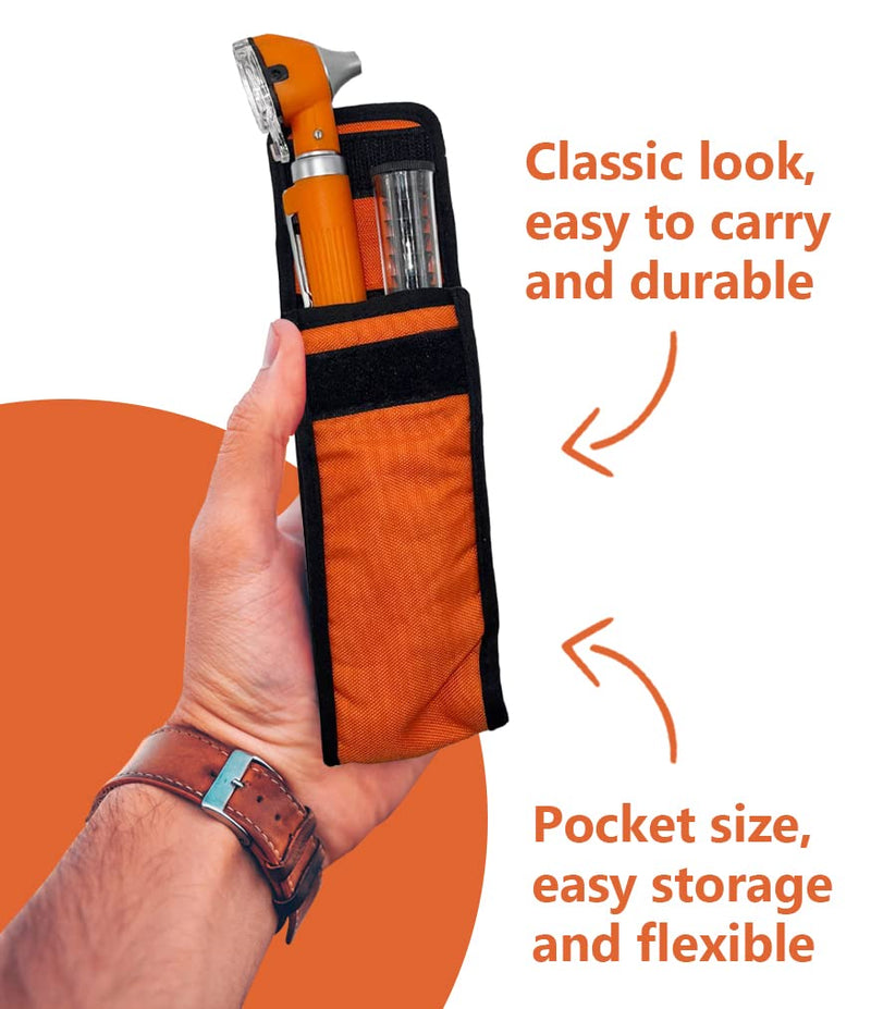 [Australia - AusPower] - OdontoMed2011 - Otoscope 'Mini for Educational and Personal Use - Ideal for Medical and Nurse Students, Paramedics, EMT and Personal Use… (Orange) Orange 