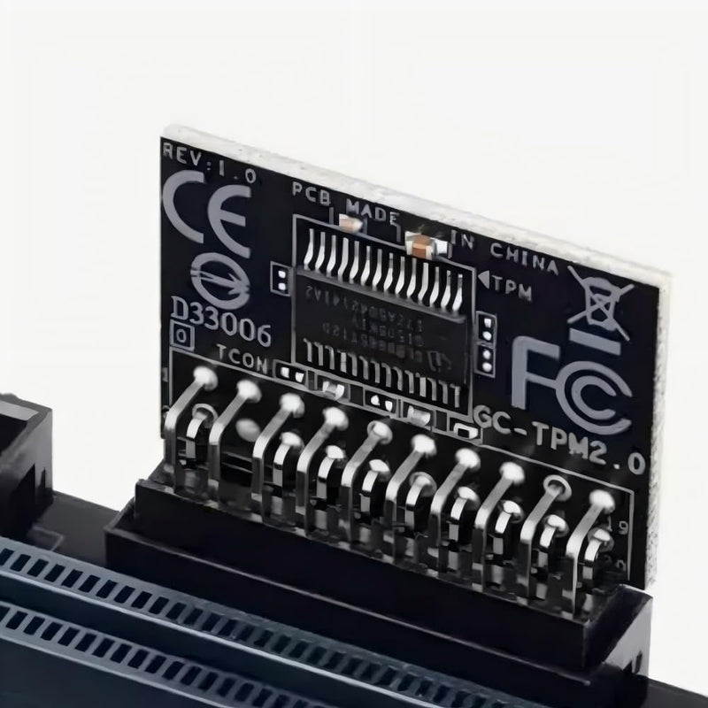 Gintai TPM 2.0 Modul LPC 20pin Infineon SLB9665 für GC-TPM2.0 Motherboard für Gigabyte GA-H110-D3A/-D3,GA-H110M-S2PH/-DS2V DDR3/-DS2V/-H/-S2 DDR3/-DS2 DDR3/-S2/-S2 /-DS2. Computerstick Securely | GA-H110M-S2PH/-DS2V DDR3/-DS2V/-H/-S2 DDR3/-DS2 DDR3/-S2...