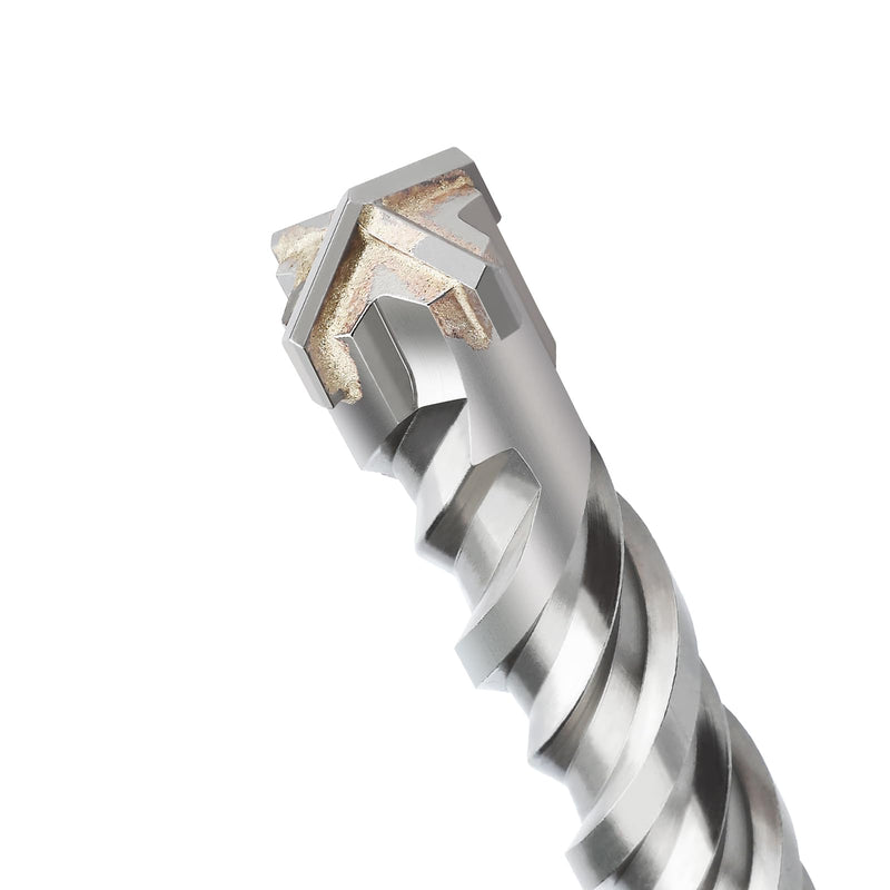 1-1/8 inch x 16 inch (28x410mm) SDS Plus Rotary Hammer Drill Bit, Concrete Drill Bit for Concrete, Brick, Cement and Stone, Length (Length : 410mm / 16 inch, 1-1/8 inch （ 28mm) 1-1/8 inch （ 28mm ) Length : 410mm / 16 inch