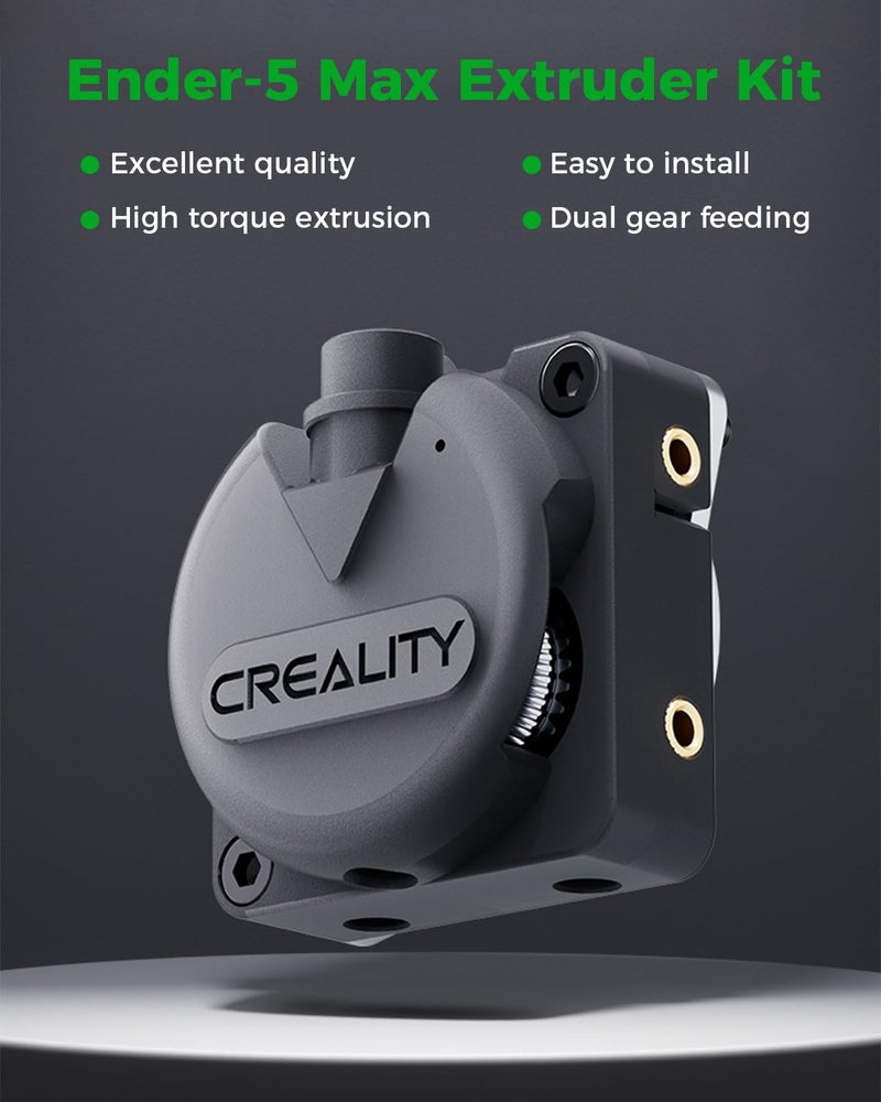 [Australia - AusPower] - Creality Official Ender 5 Max Extruder Kit, High Torque Extrusion, Force Up to 80N for Filament Smooth Feeding, Dual Gear Drive, 6.25:1 Ratio, Original 3D Printer Parts 