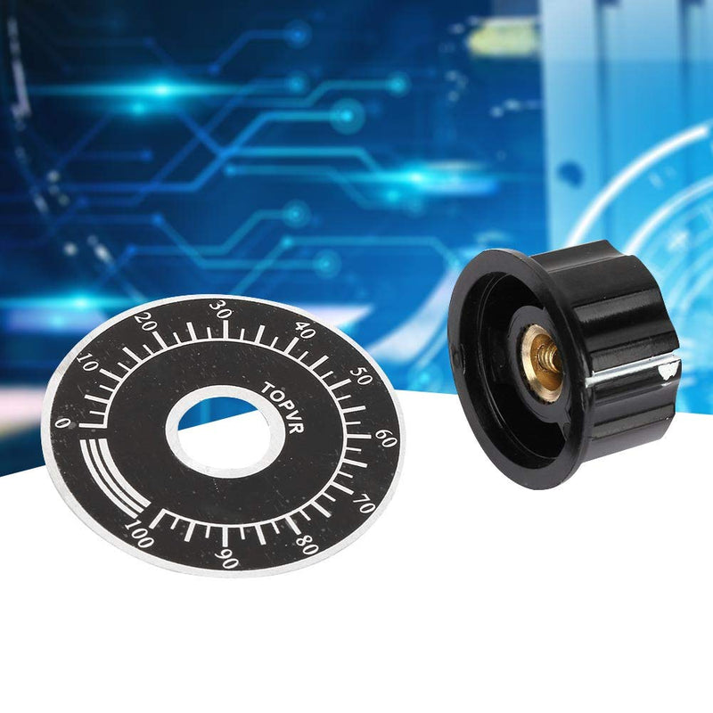 [Australia - AusPower] - Digital Dial Scale Potentiometer Knob, MF-A03 Potentiometer Knob, 10 Pieces Replace for DIY Potentiometer 