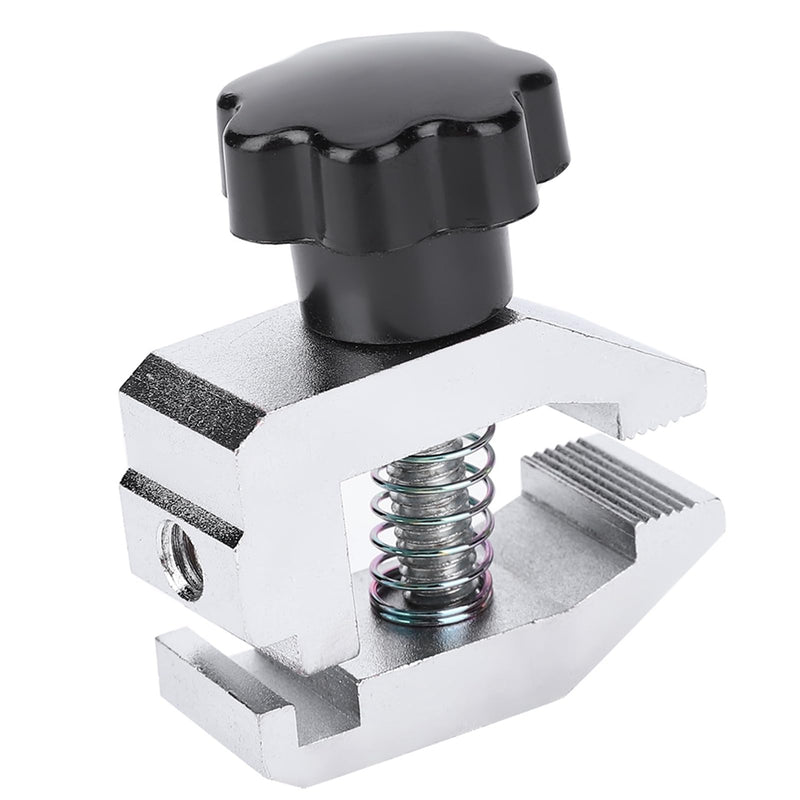 [Australia - AusPower] - Staless Force Tester Clamp 5×5×3 SJJ 01 Jaw Clamp Stainless Steel Thrust Tension Meter Clamp Micrometer Device 500N Push-Pull Force Meter Push-Pull Gauge 