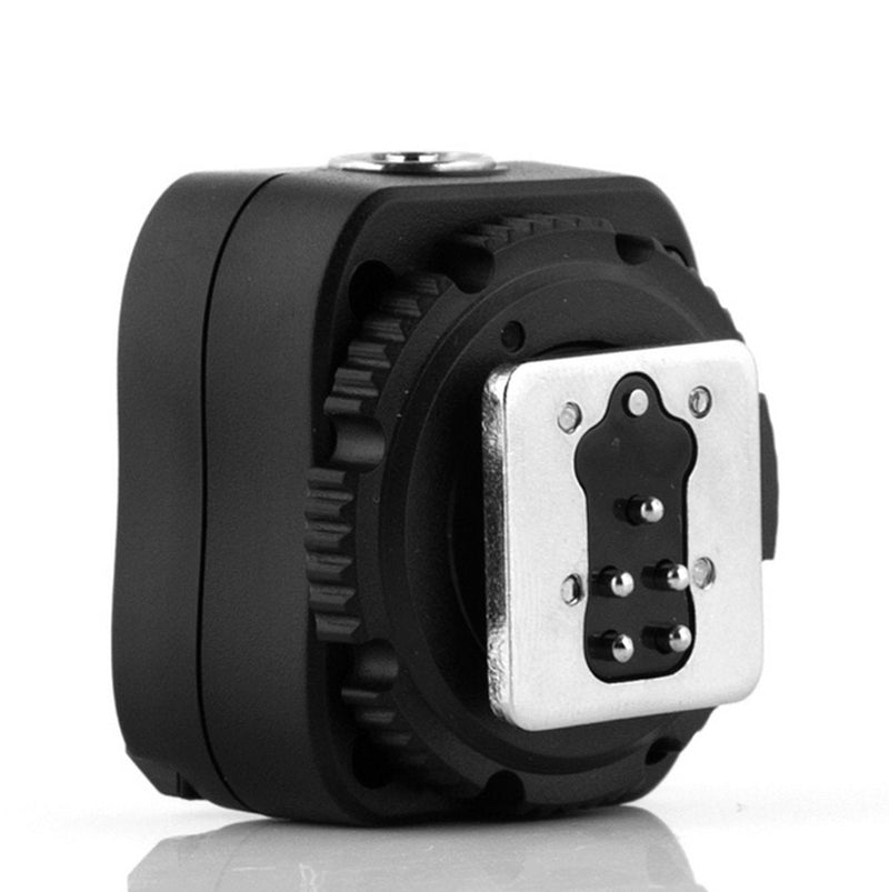 [Australia - AusPower] - Pixel e-TTL Flash Hot Shoe Adapter with Extra PC Sync Port for Canon DSLRs and Flashguns 
