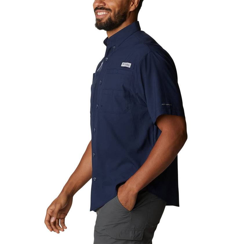 Columbia College Arkansas Razorbacks Collegiate Tamiami™ II Short Sleeve Shirt Dallas Cowboys X-Large Dc - Collegiate Navy