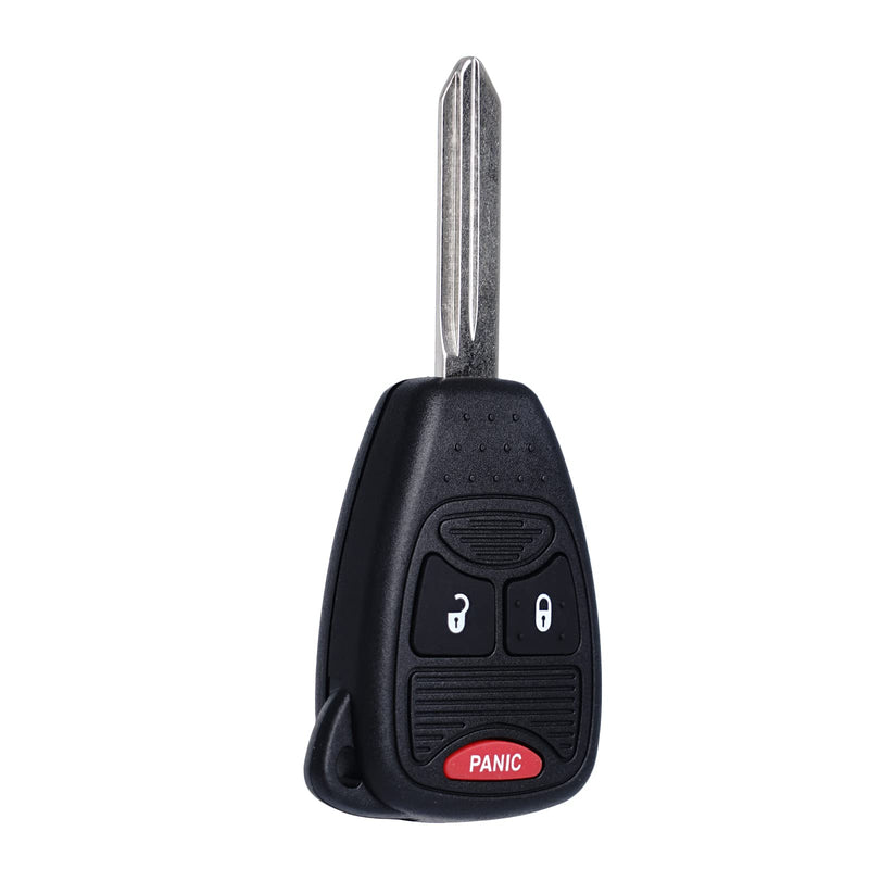 [Australia - AusPower] - Key Fob Remote Replacement Fits for Dodge Ram 1500 2500 3500 2006 2007 2008 Dakota Magnum Durango Nitro Charger Avenger Caliber Jeep Wrangler Patriot Grand Cherokee Keyless Entry Remote OHT692427AA 