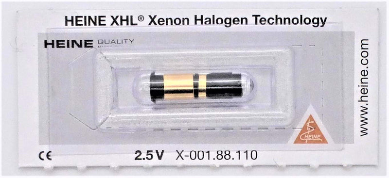 Heine XHL Xenon Halogen Bulb 2.5 V For otoscopes Mini 3000