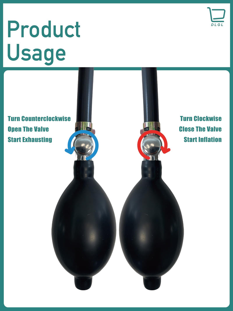 Inflatable Pipe Plug Balloon for Sealing and Testing of Sewer Pipes, Plumbing Pressure Bladder with Air Pump - Plumbing Test Ball for Sewer Test, Water Shut Off & Temporary Blocking (2P Inch) 2 inch