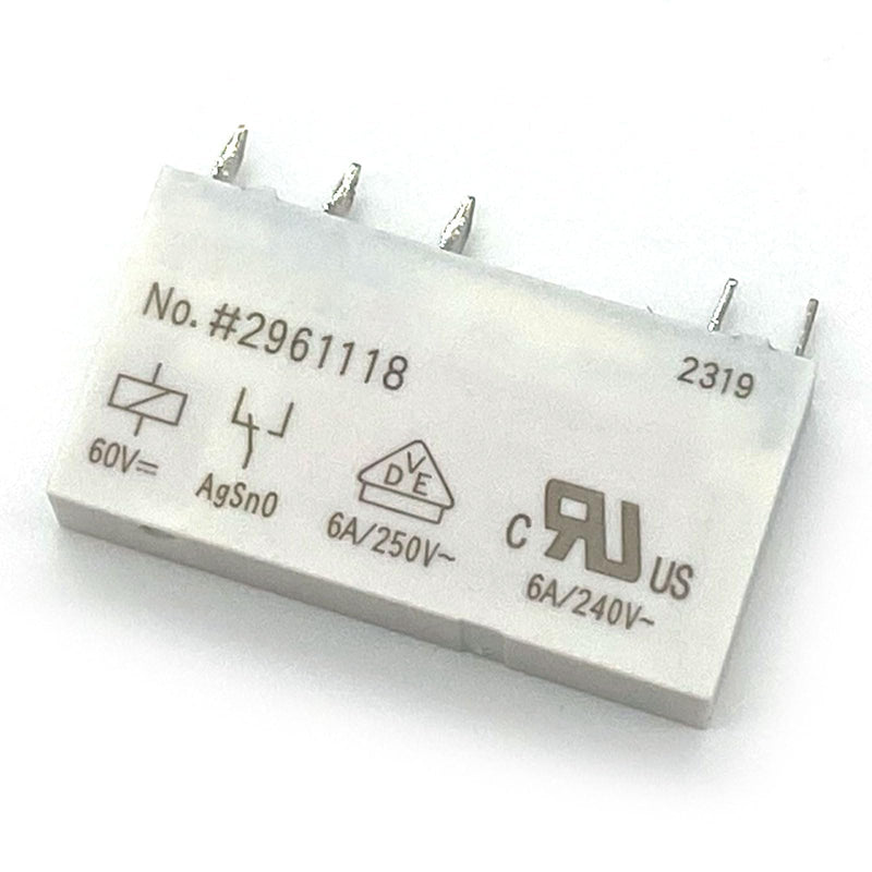 15-Pack 2961118 Relay – 60V 6A 5-Pin SPDT Industrial Relay – Compatible with Schneider Electric & Siemens Equipment – Fixes Overload & Circuit Failures 15