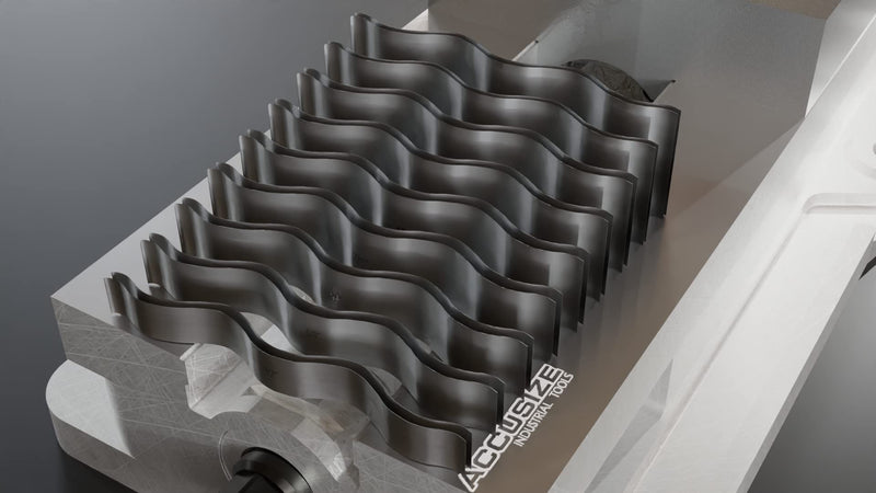 [Australia - AusPower] - Accusize Industrial Tools 9 Pairs Wavy Parallel Set, 1/2'' to 1-1/2'' by 1/8'' Increment, Eg10-1440 