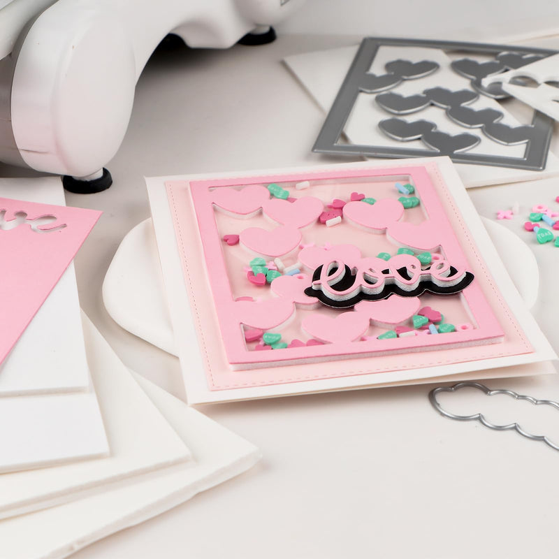 Briartw 10 Sheets 3D Double Sided Adhesive Foam Sheets for A2 Card,2mm Thickness,4.25x5.5inch,Add Depth, Dimension, and Detail to Your Projects,They Can Be Cut, Sliced, and Die Cut 4.25x5.5inch