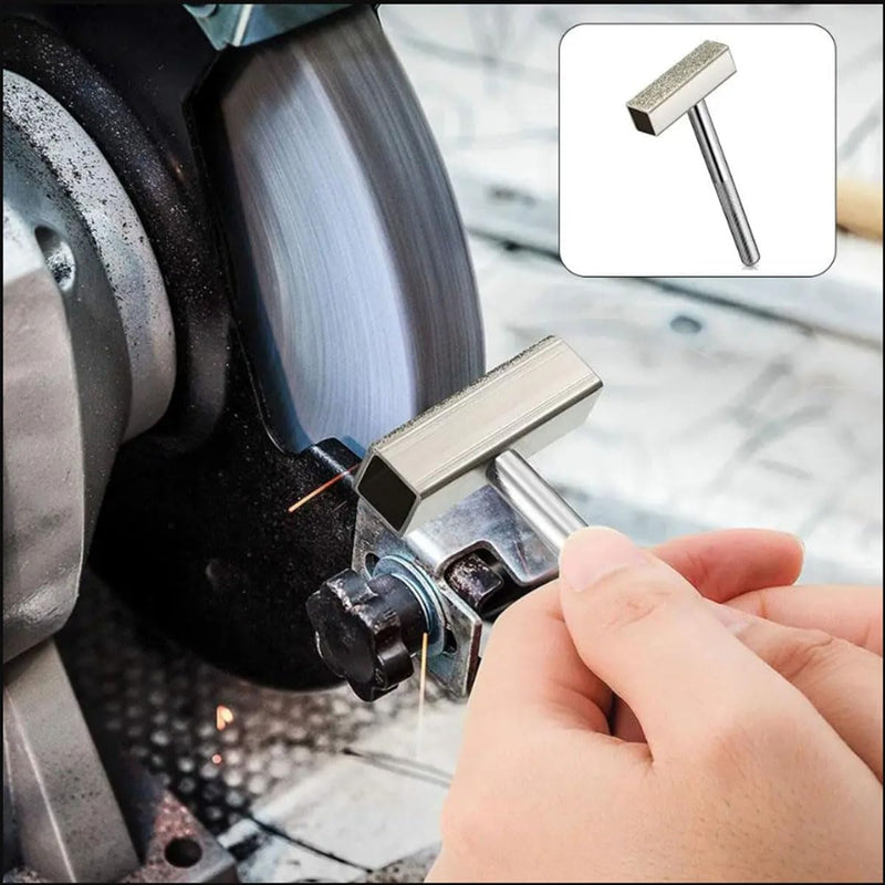[Australia - AusPower] - Grinding Wheel Dressing Tool Diamond Wheel Dresser Grinding Wheel Dresser Hardware Accessories for Bench Grinding Machine Tool Holder Bench Grinding Machine and Car Grinding Wheel 1PCS 