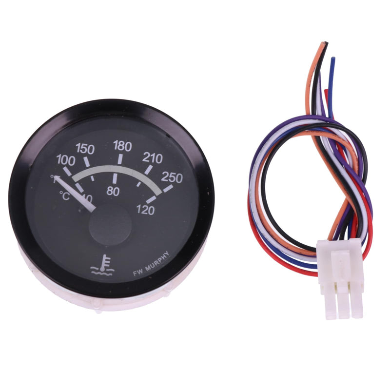 [Australia - AusPower] - Electric Temperature Gauge EG21T-250-12 Replace for Murphy 10701286 