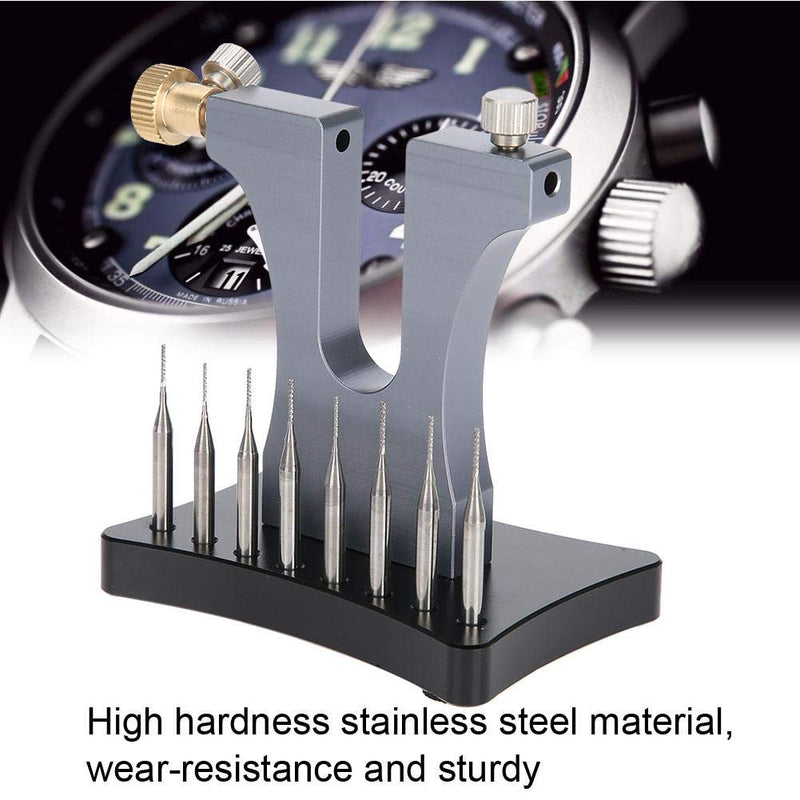 [Australia - AusPower] - Taidda Damaged Screw Extractor, Practical Stainless Steel 8 Pins Damaged Screw Extractor Broken Screw Remover Tool for Watch Makers 