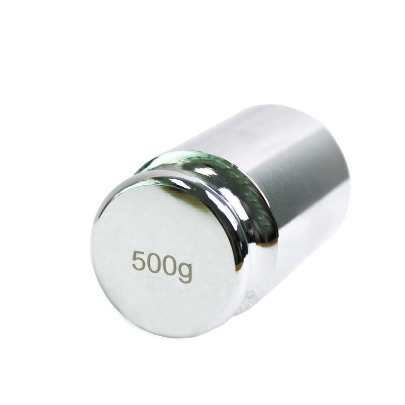 [Australia - AusPower] - HFS(R) Calibration Weight 500 Gram M2 Class Chrome Scale Balance Calibration Weight for Digital Scale, Pocket Scale 500g 